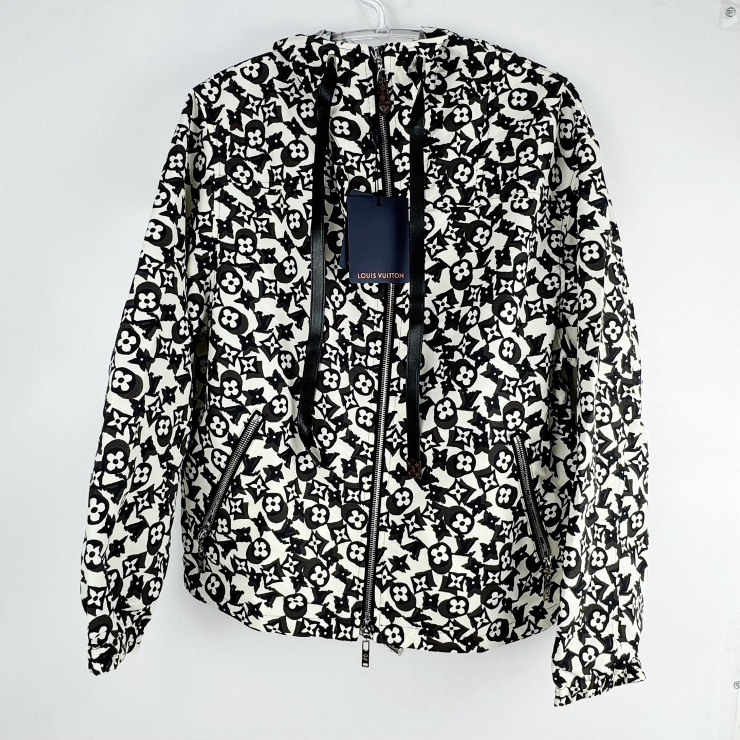99新 LouisVuitton/路易威登 36码老花拉链冲锋衣 全新原吊sz0264