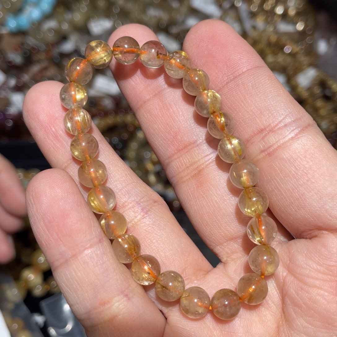 水晶手链未镶嵌手链