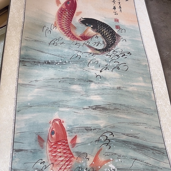 摆件，轴坏，破损，水渍都是正常的