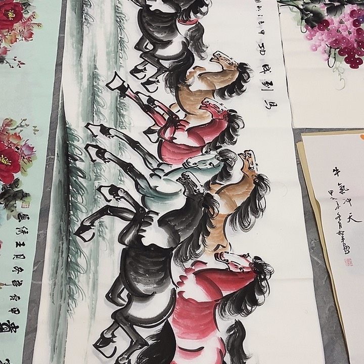 三个张画廊直播间！