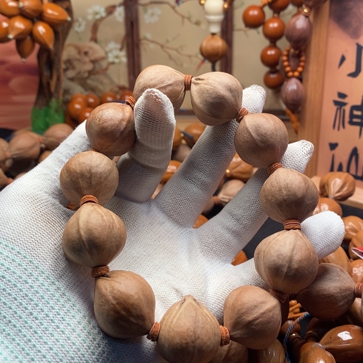 丰***海手串/手链橄榄核2.3原皮三花