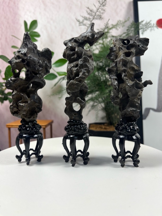 苏州太湖水石 茶桌茶台小摆件 茶宠 小香炉 一物一拍乱拍随机发货