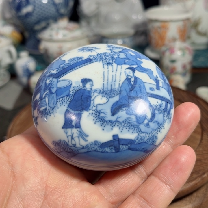 紫砂茶叶罐青花888888888888