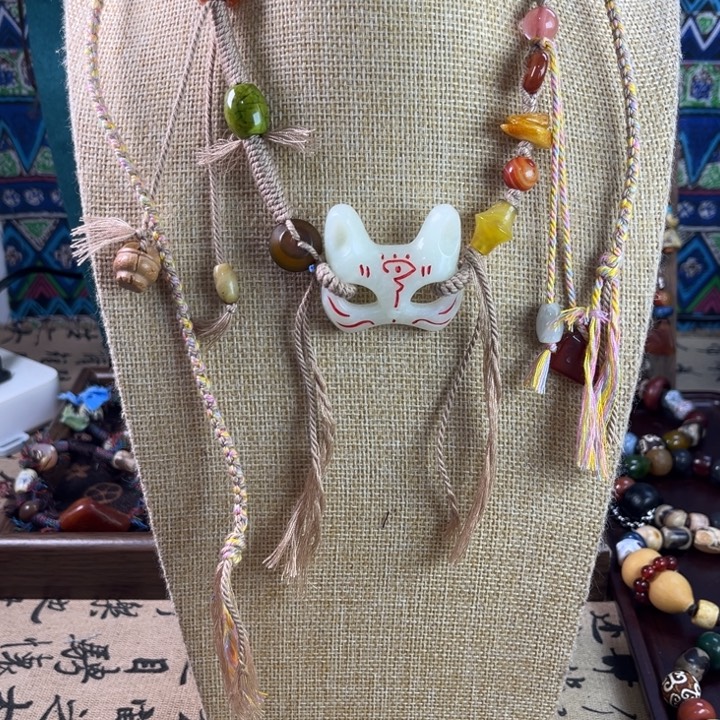 玛瑙/玉髓未镶嵌颈饰