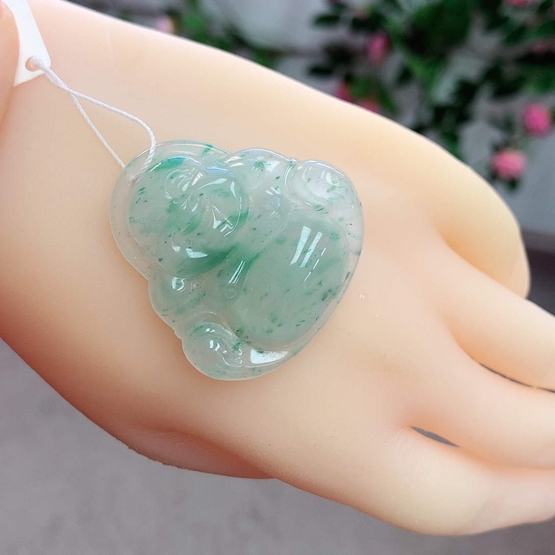 石英质玉吊坠(不含链)未镶嵌