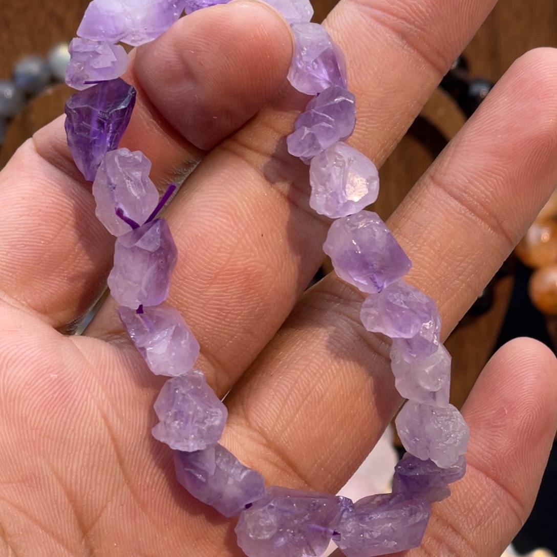 水晶手链未镶嵌紫水