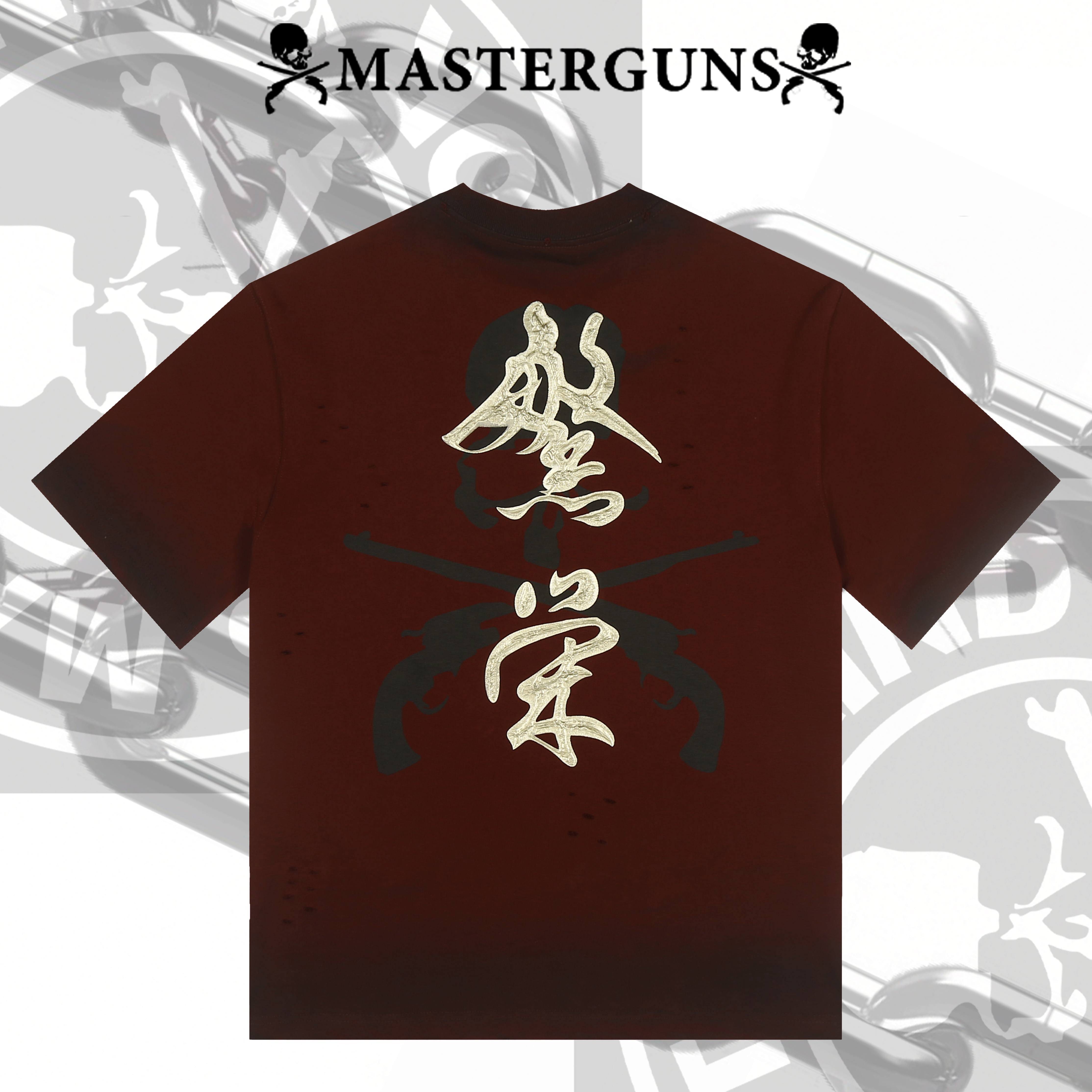 【7】MASTERGUNS暗黑潮牌春夏男士T恤 MJ25019