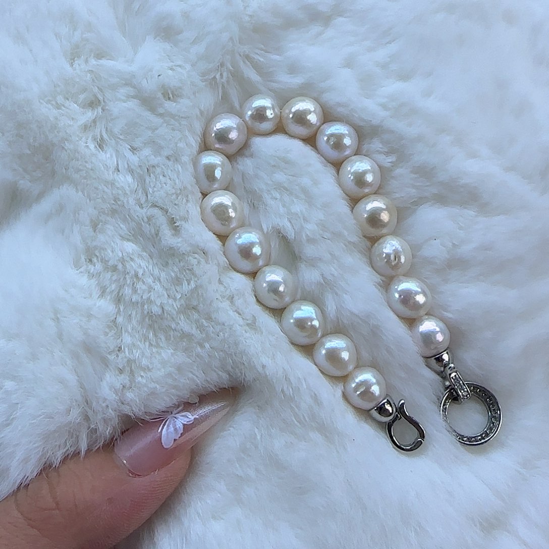 未镶嵌项链定制多样性发货发其一430淡水珍珠