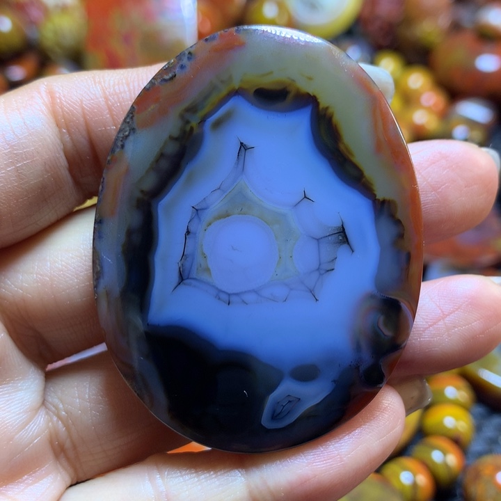 玛瑙/玉髓战国红吊坠未镶嵌