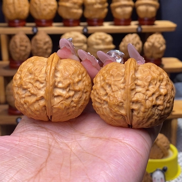 觅***己把件文玩核桃至尊元宝3号44尺精品