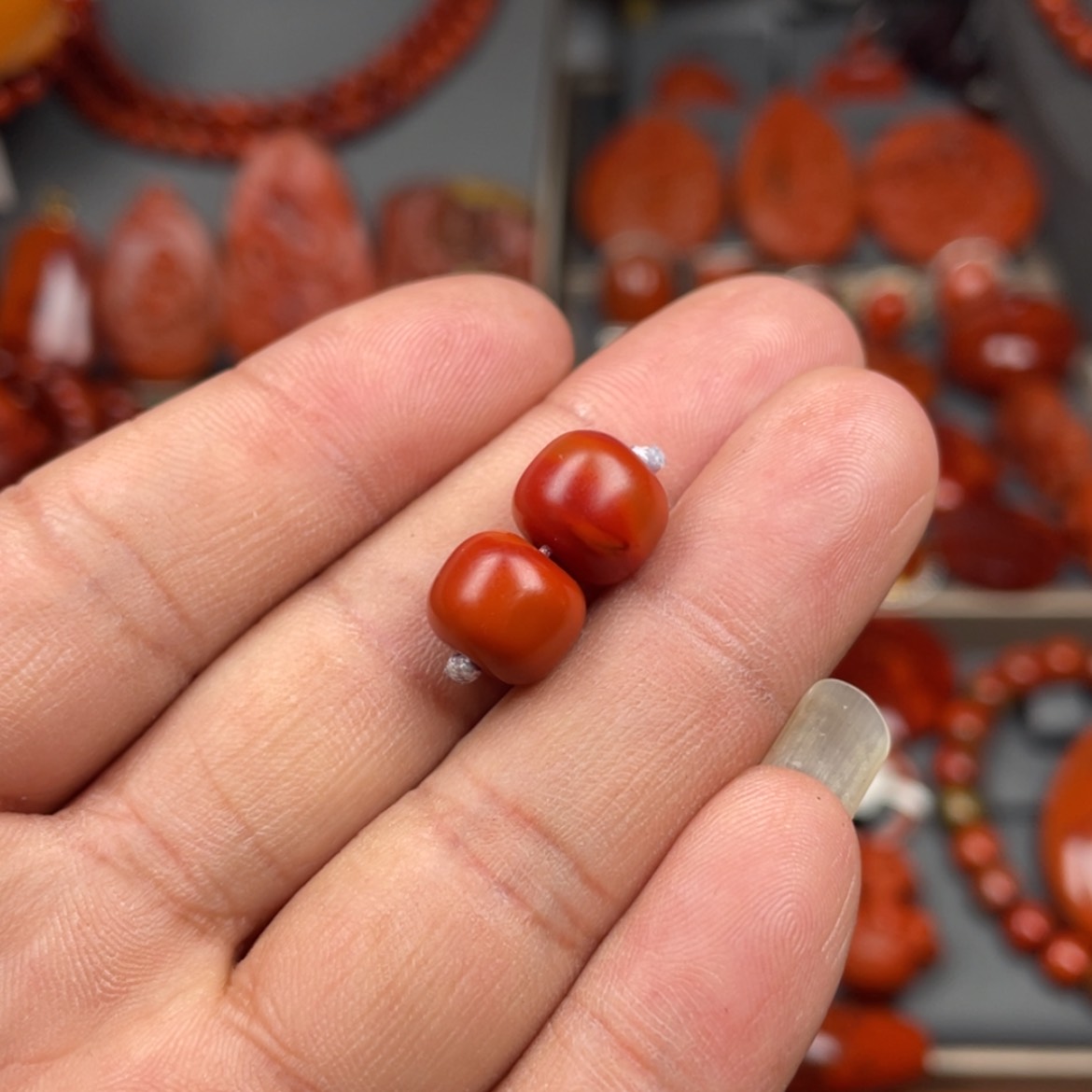 【闪购商品】南红玛瑙珠宝奇石未镶嵌配饰