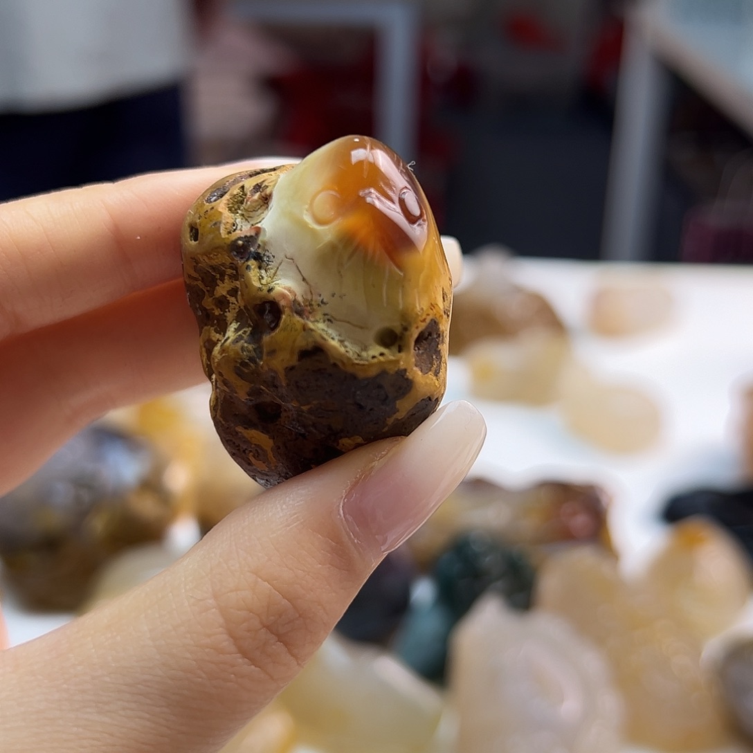 玛瑙/玉髓未镶嵌颈饰