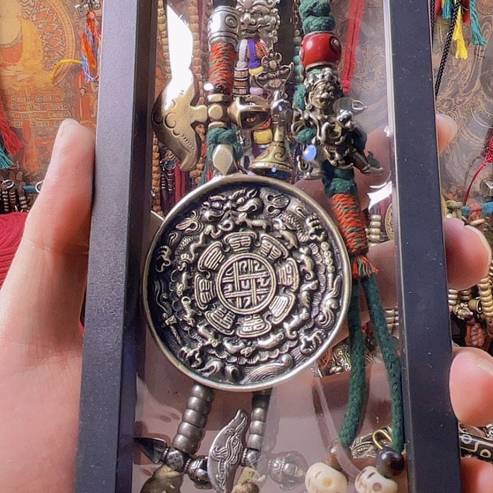 天铁九宫八卦牌子一个设计款多元素