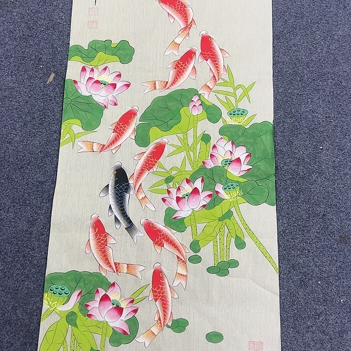 小鱼美术作品欣赏