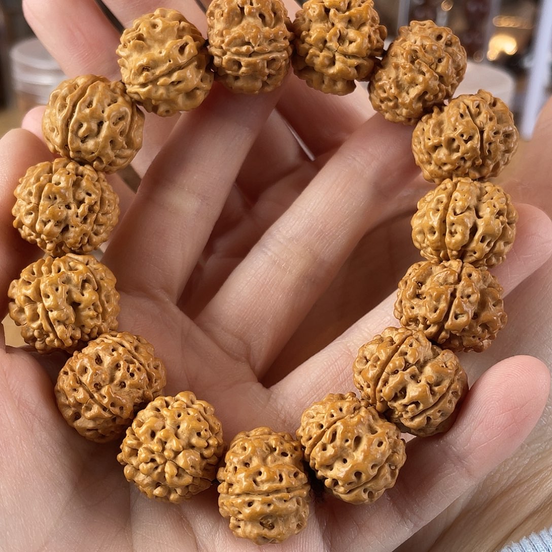 菩提手串/手链大金刚菩提老粉大漏