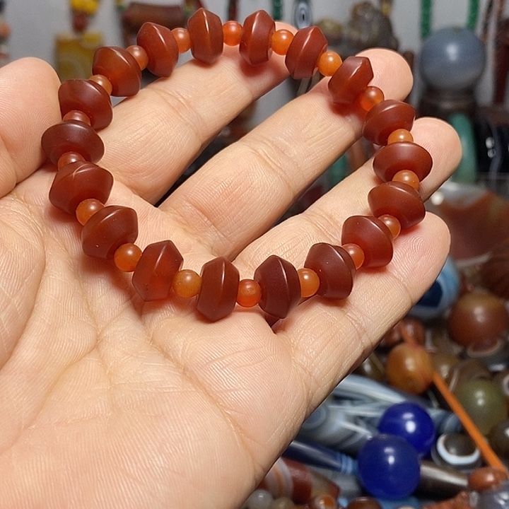 玛瑙/玉髓未镶嵌手链