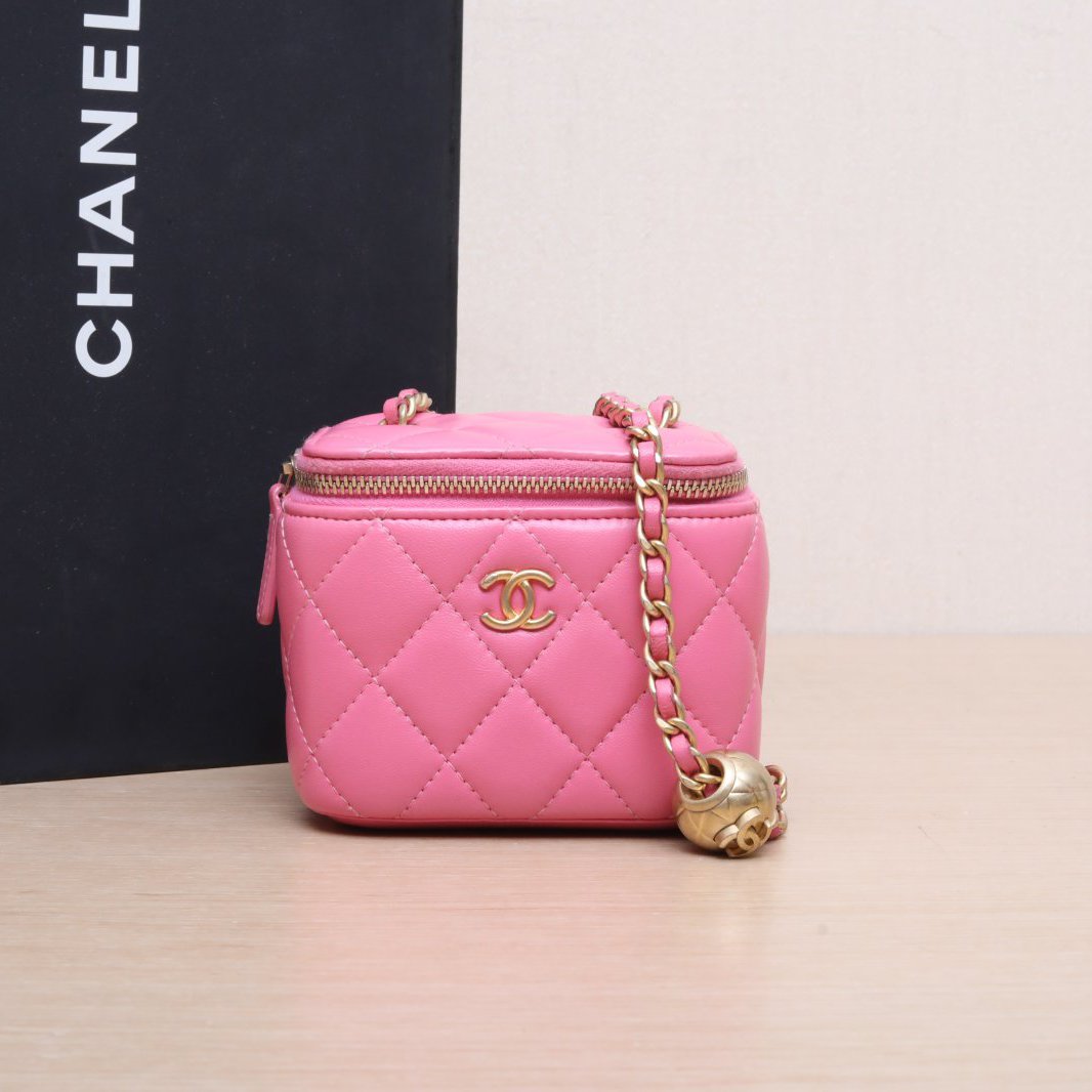 95新 Chanel/香奈儿 21B 斜跨包 无镜子 10 皮革S29开 P215663989