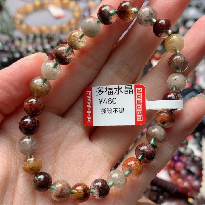 水晶手绳未镶嵌天然