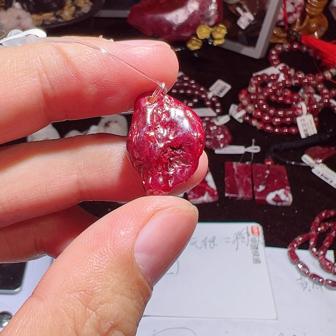 天然辰砂天然朱砂无根纱