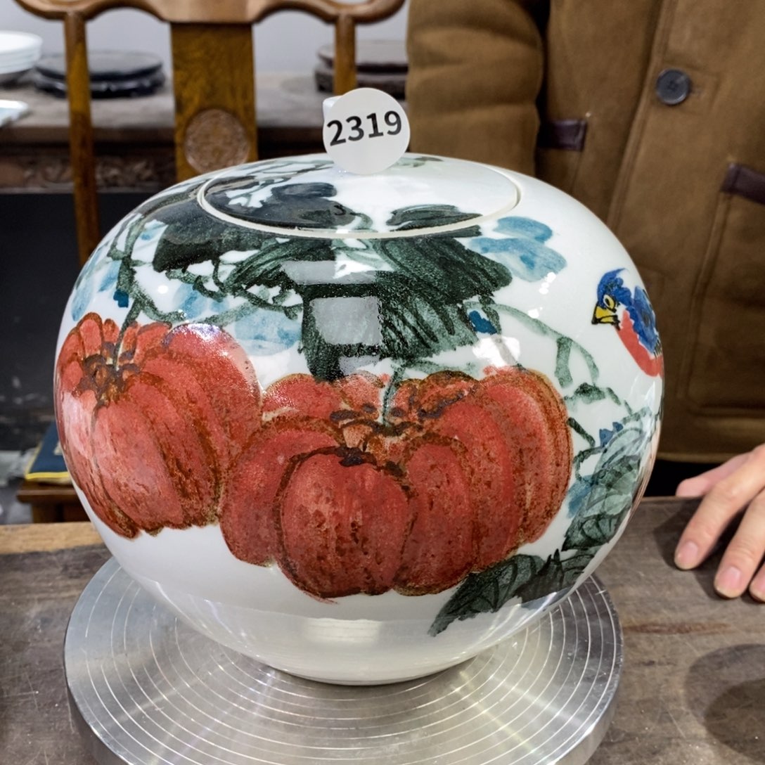 摆件吴义松陶瓷直播间2319