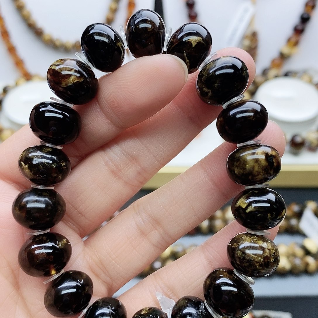 琥珀手链未镶嵌琥珀13