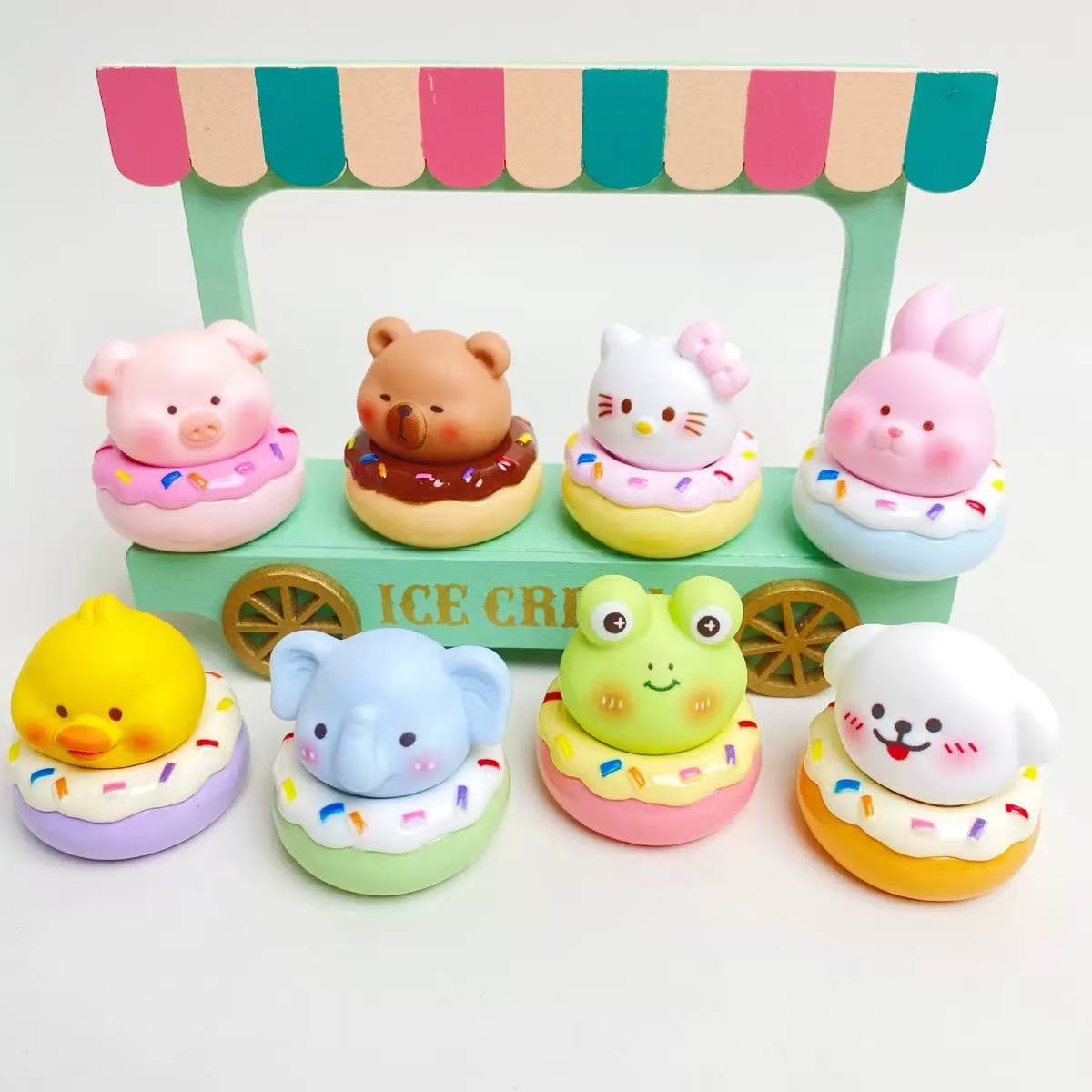 田野家【对对碰 九宫格】动物甜甜圈