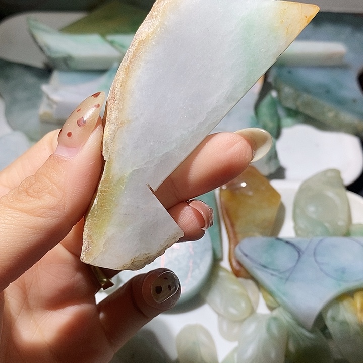 翡翠散珠天然翡翠