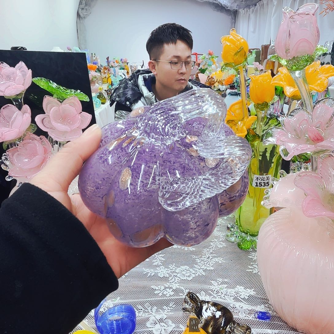 琉璃花瓶花器艺术品