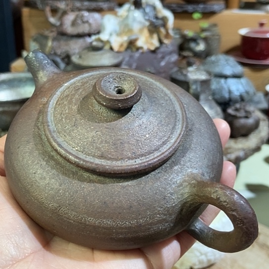 杯柴烧裸烧手作品
