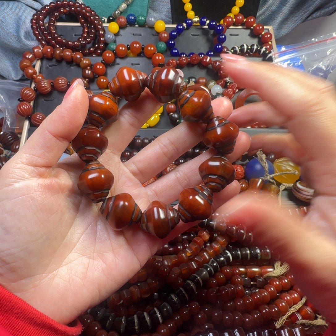 未镶嵌手串玛瑙/玉髓