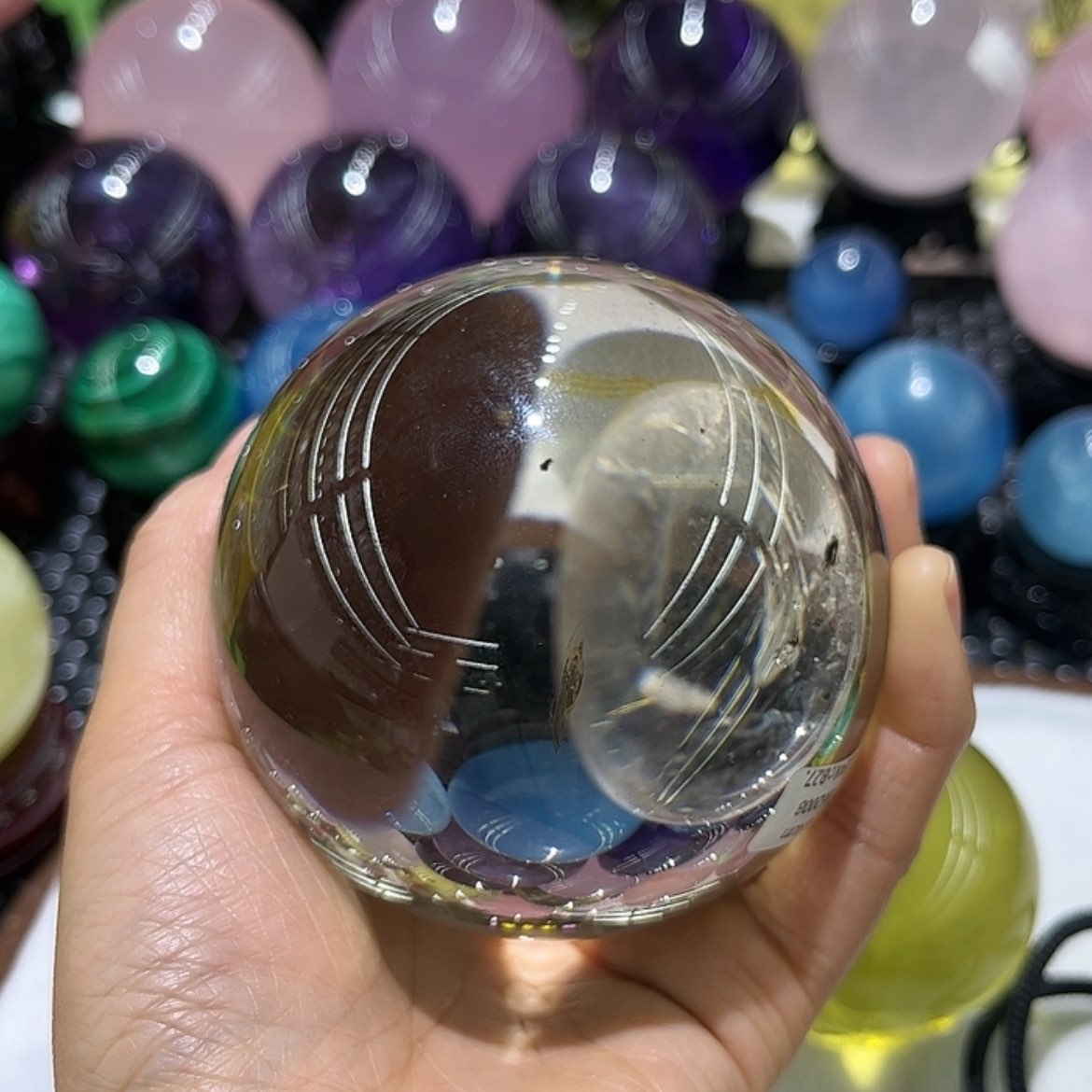 【闪购商品】水晶摆件球未镶嵌