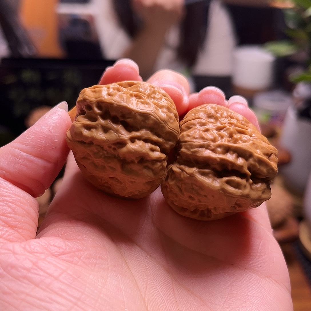 简****文玩核桃把件36尺蛤蟆42