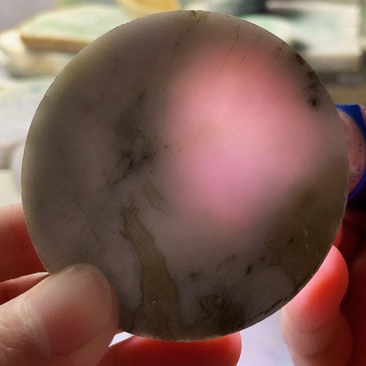 翡翠挂件未镶嵌毛料0