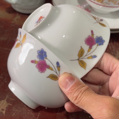 景德镇陶瓷5英寸2个