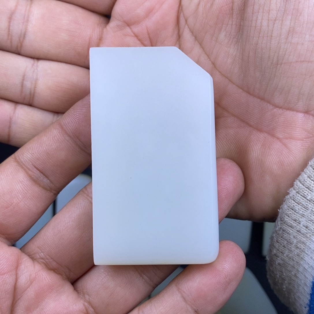 用***1定制和田玉未镶嵌牌