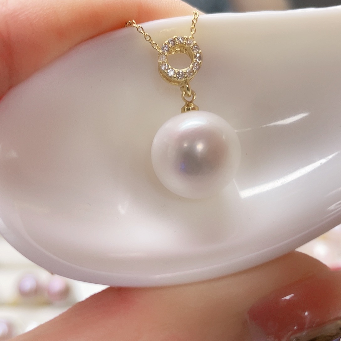 淡水珍珠吊坠(赠链)未镶嵌