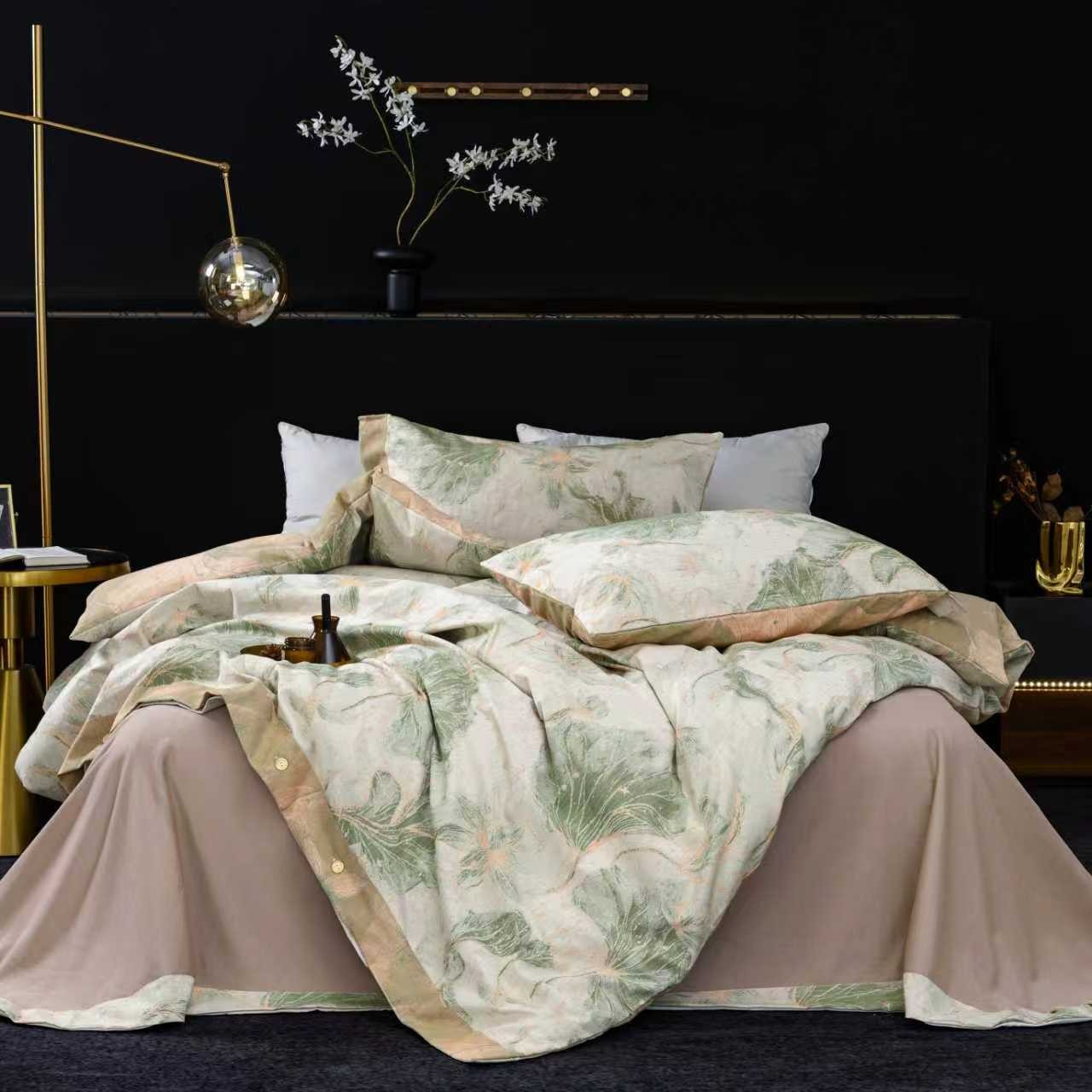 【浮光星遐】200*230cm高端舒适天然棉麻抗氧秋冬被