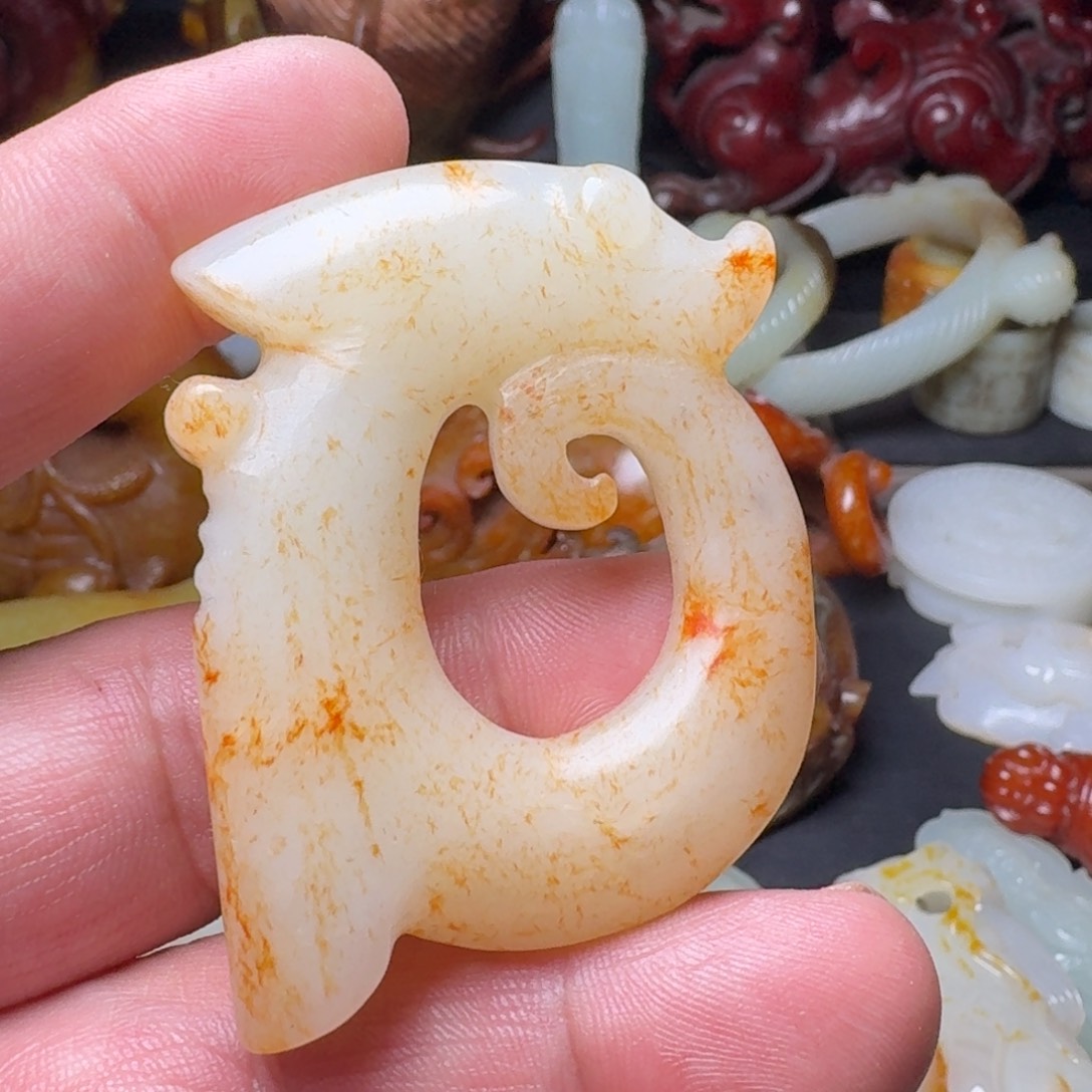 和田玉挂件未镶嵌