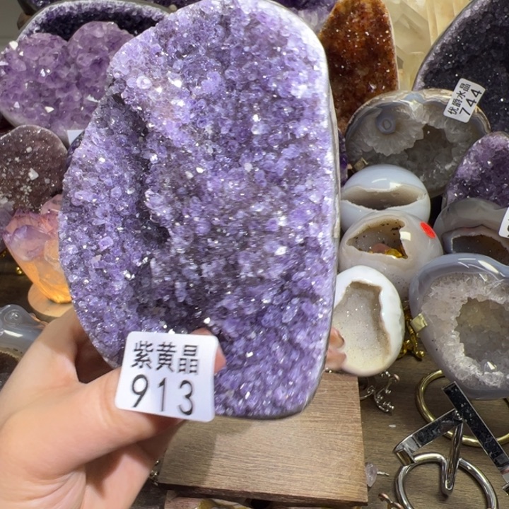 未镶嵌大型摆件（非配饰）紫晶913