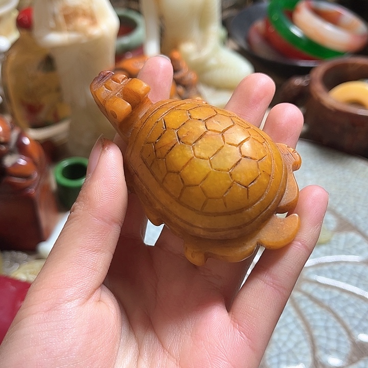 紫金钵盂菩提把件