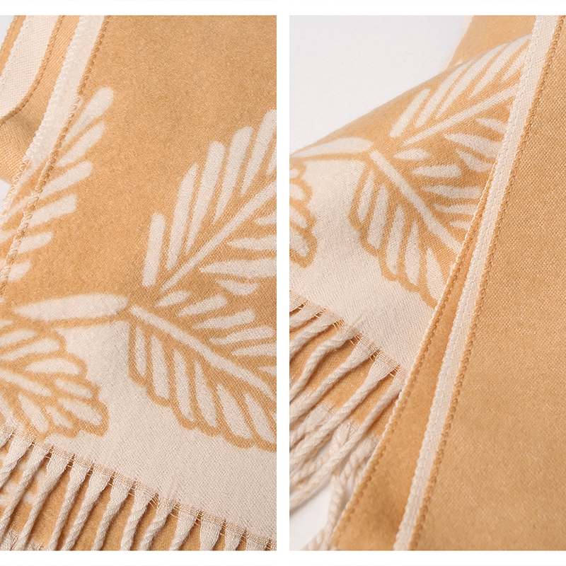 高定流苏百搭双面长方形护肩通用披肩D0030