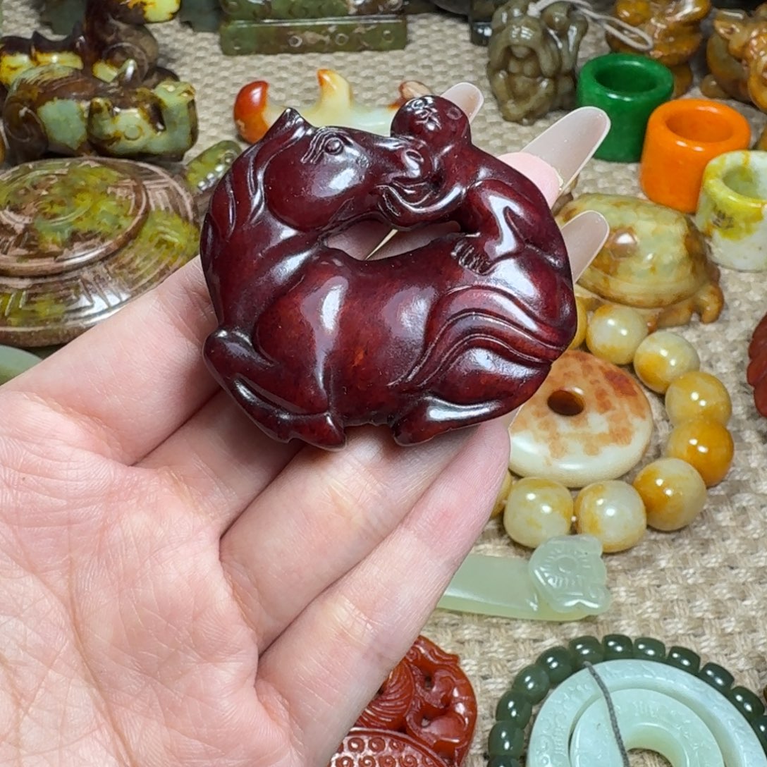 白玉菩提吊坠挂件