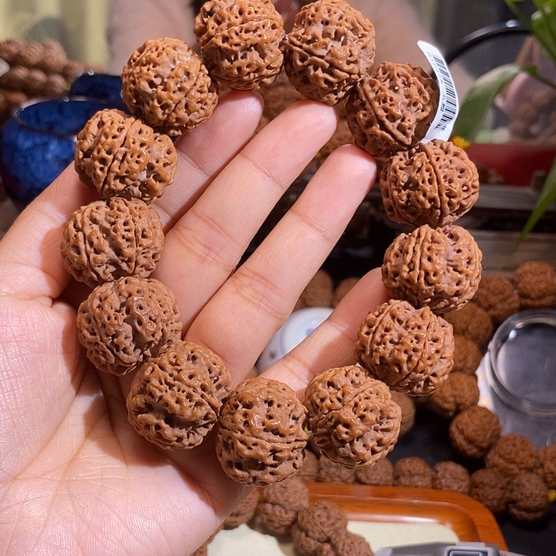 金刚菩提手串粗筋双龙24mm