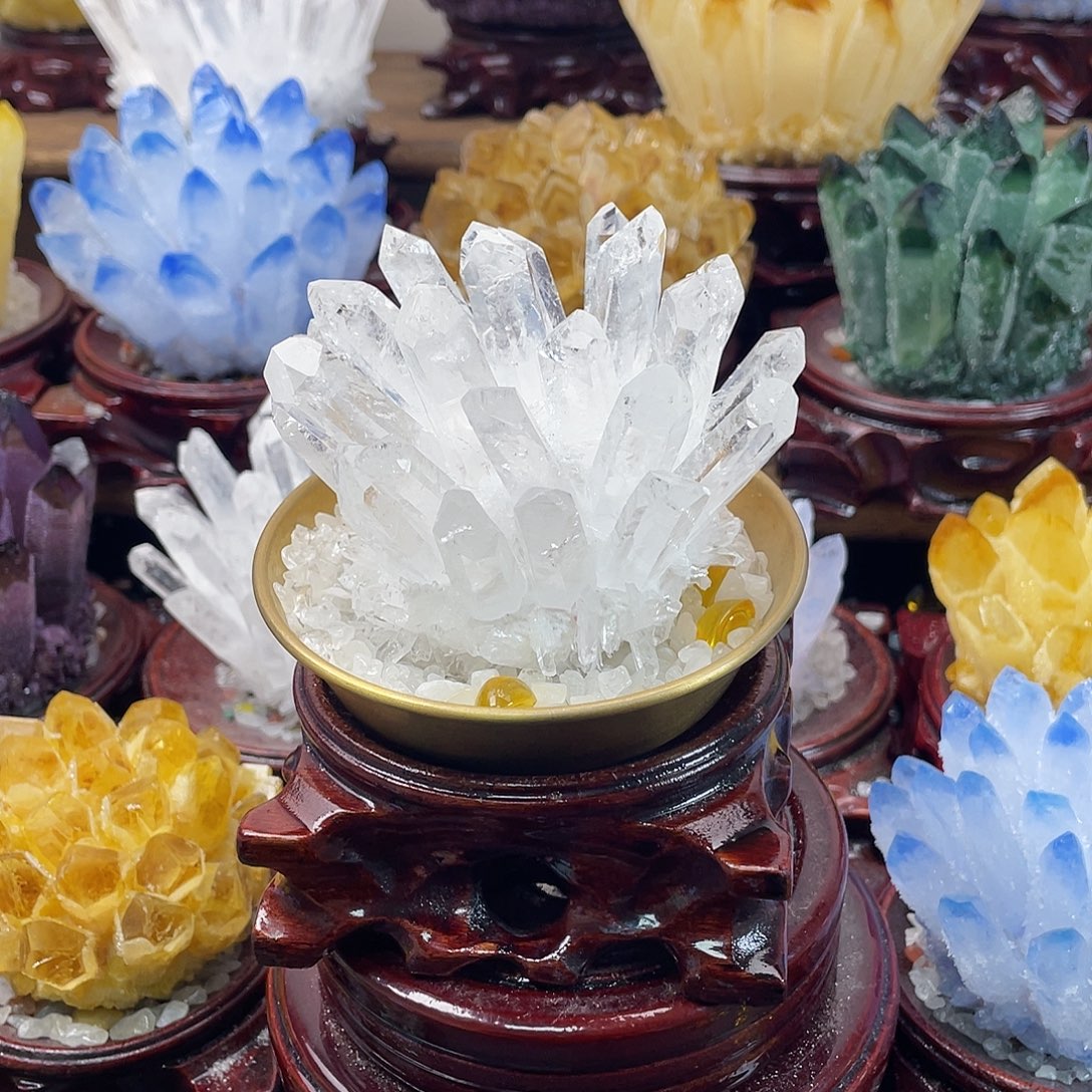 6***6石材天然白水晶90