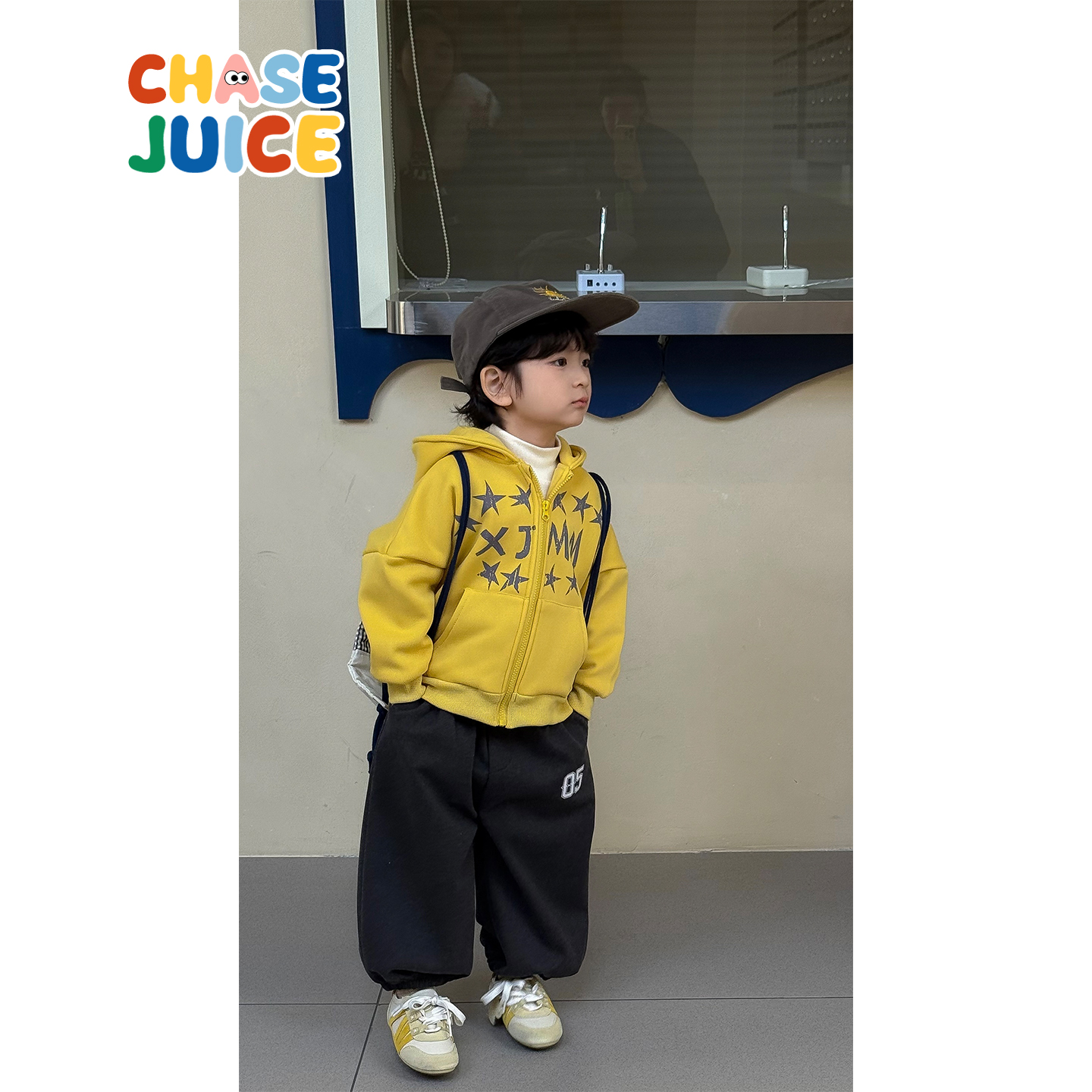 【小童】虾酱麻麻男童加绒外套冬装2025新款宝宝洋气儿童保暖上衣