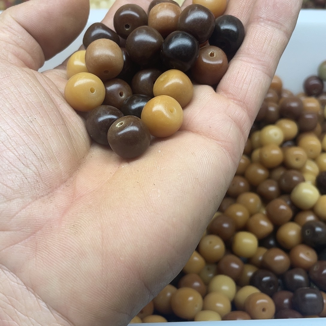 吊坠白玉菩提13风化渐变桶50颗➕灯牌宠50颗