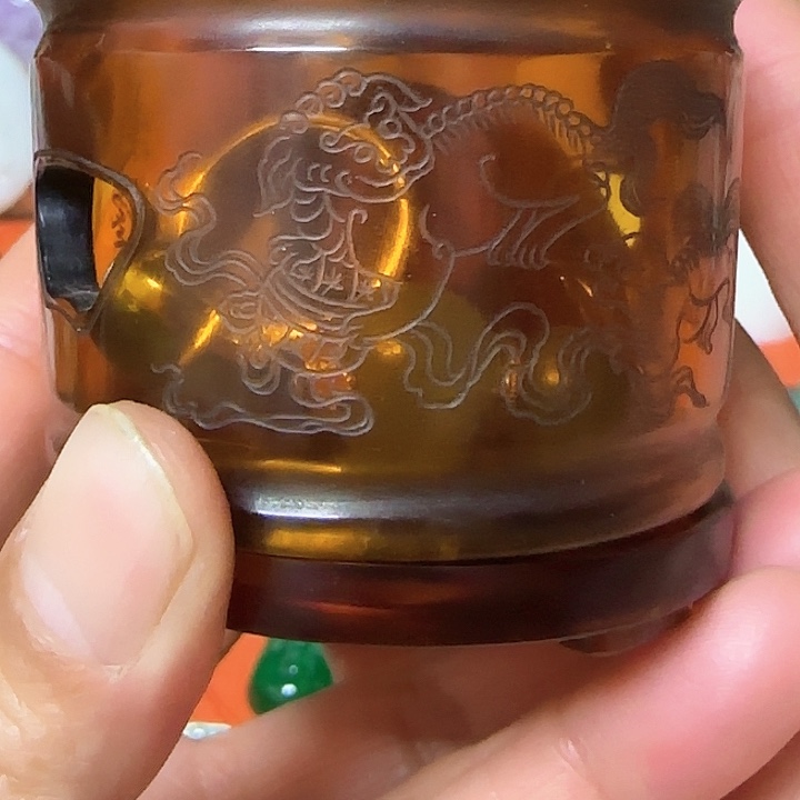 手工艺品琉璃F*器物之美手工雕刻