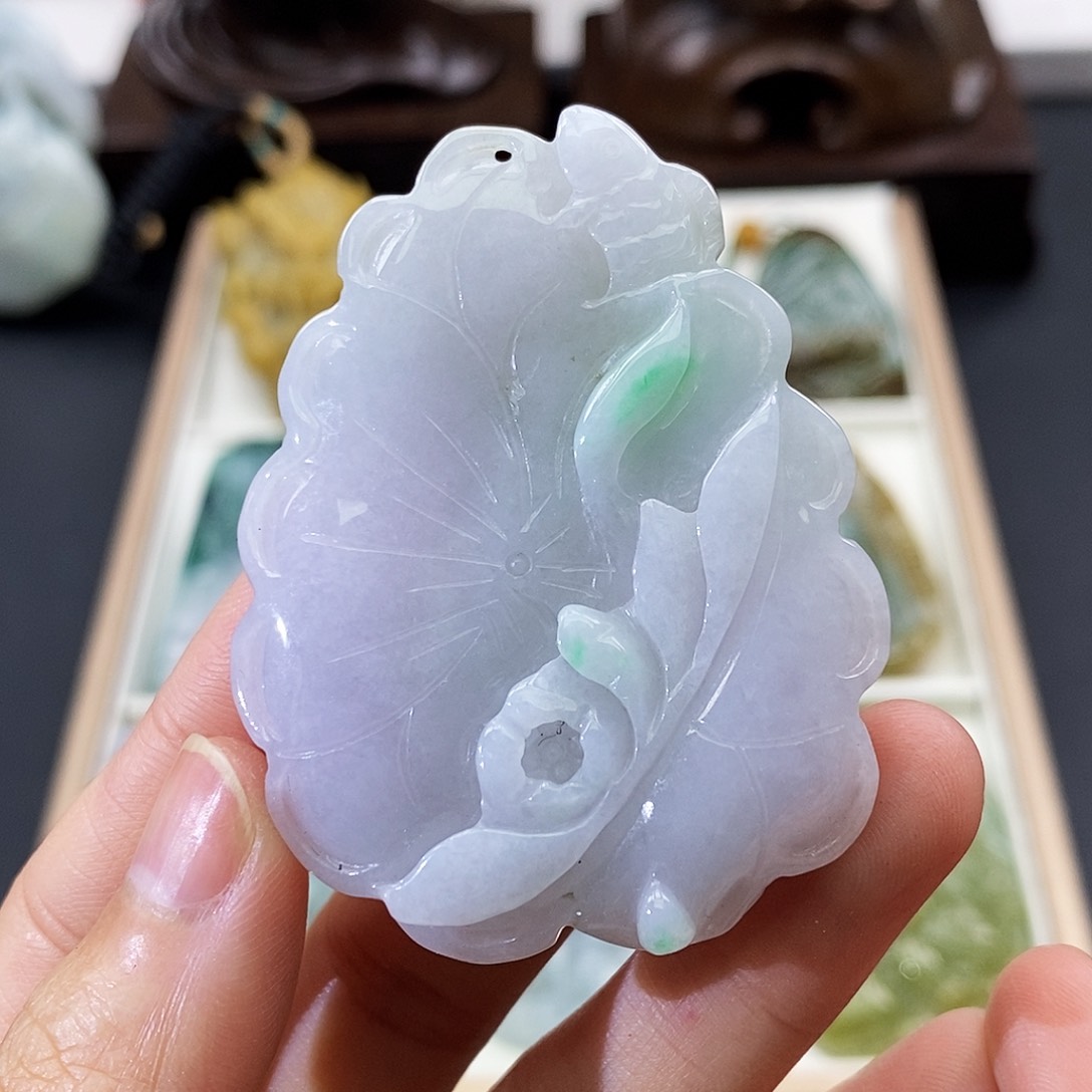 颈饰未镶嵌翡翠缅甸翡翠a货