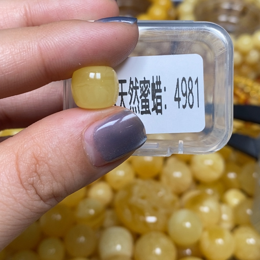琥珀未镶嵌蜜蜡奇石4981