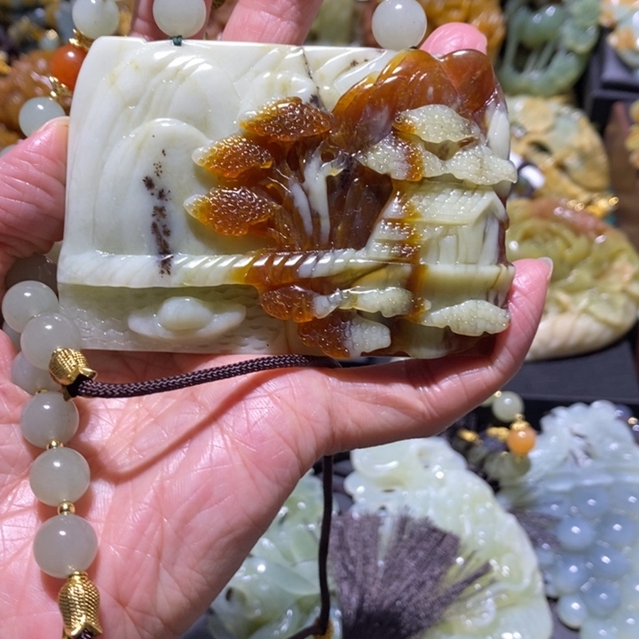 岫玉岫玉吊坠未镶嵌